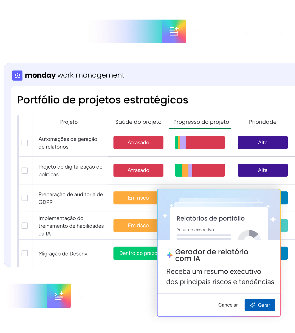 Impulsione a execução em escala